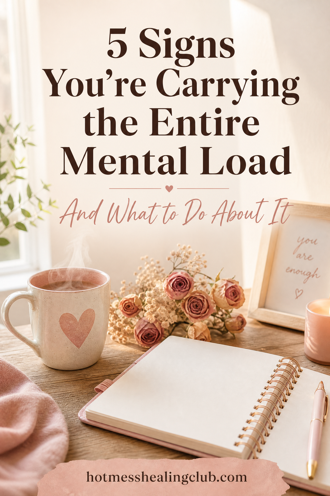 5 Signs You're Carrying the Entire Mental Load (And What to Do About It)