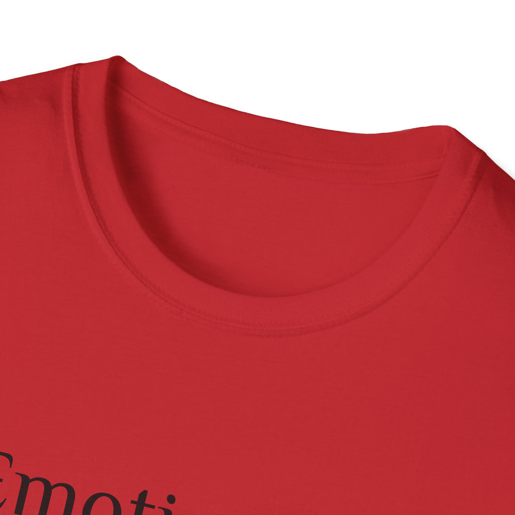 Emotionally Unavailable to Bullshit T-Shirt — Funny Sarcastic Graphic Tee