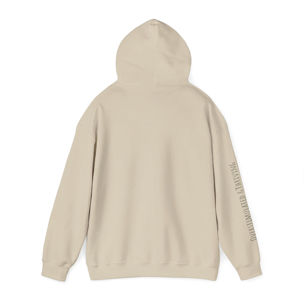 Hoodie — "Survived Another Group Chat" Funny Skull Graphic Hoodie