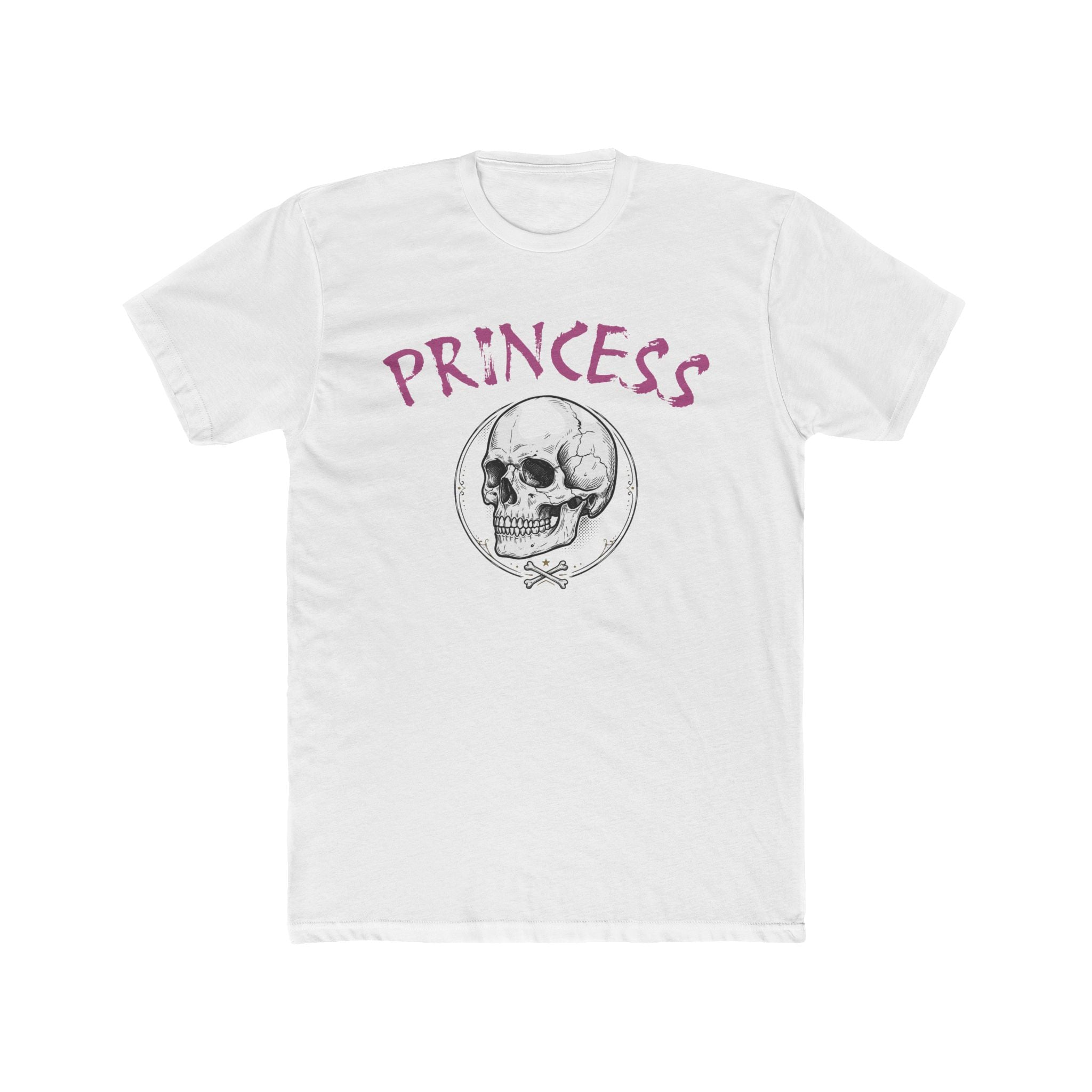Princess Skull Tee — Gothic Skull "Princess" Graphic T-Shirt