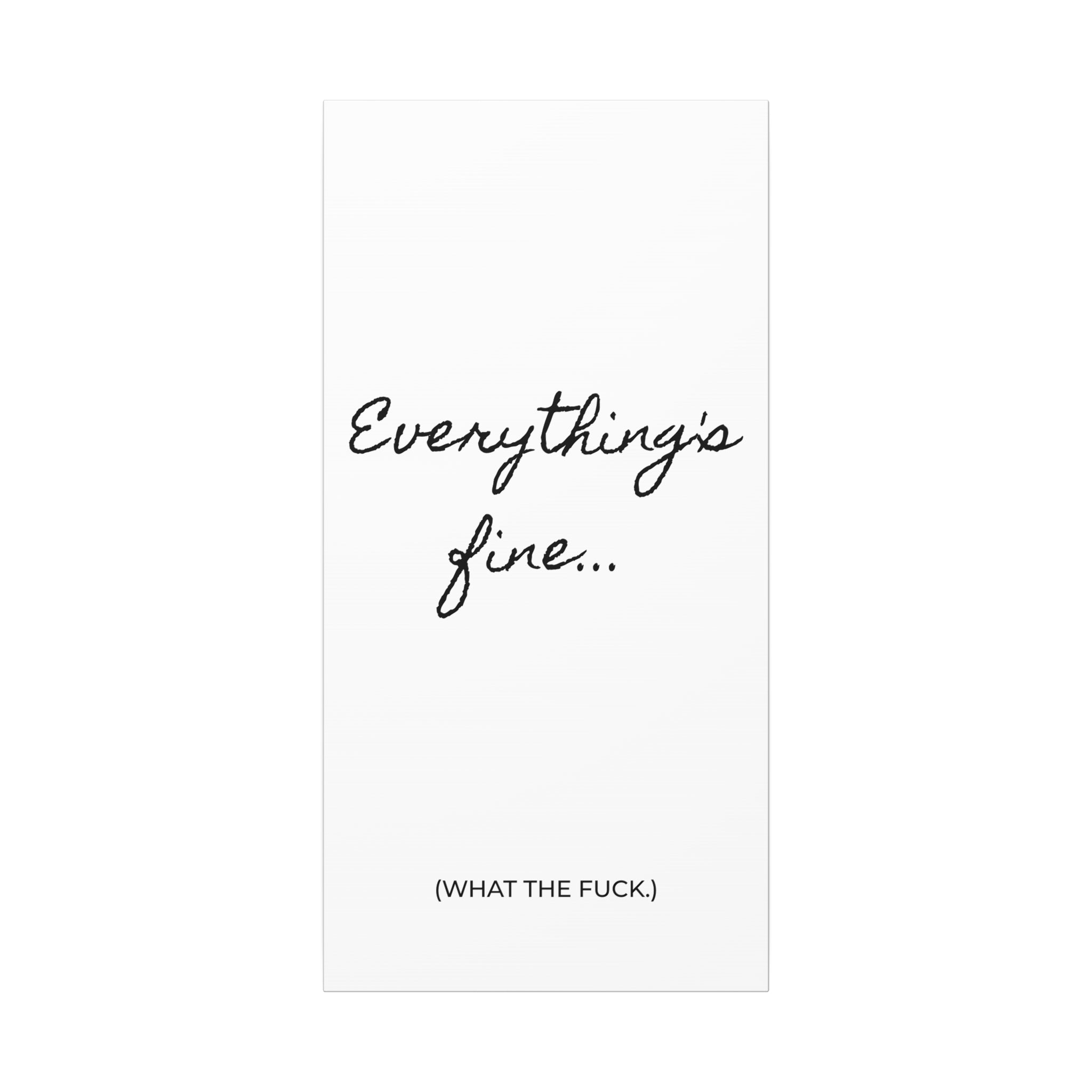 Matte Canvas, Stretched, 1.25"