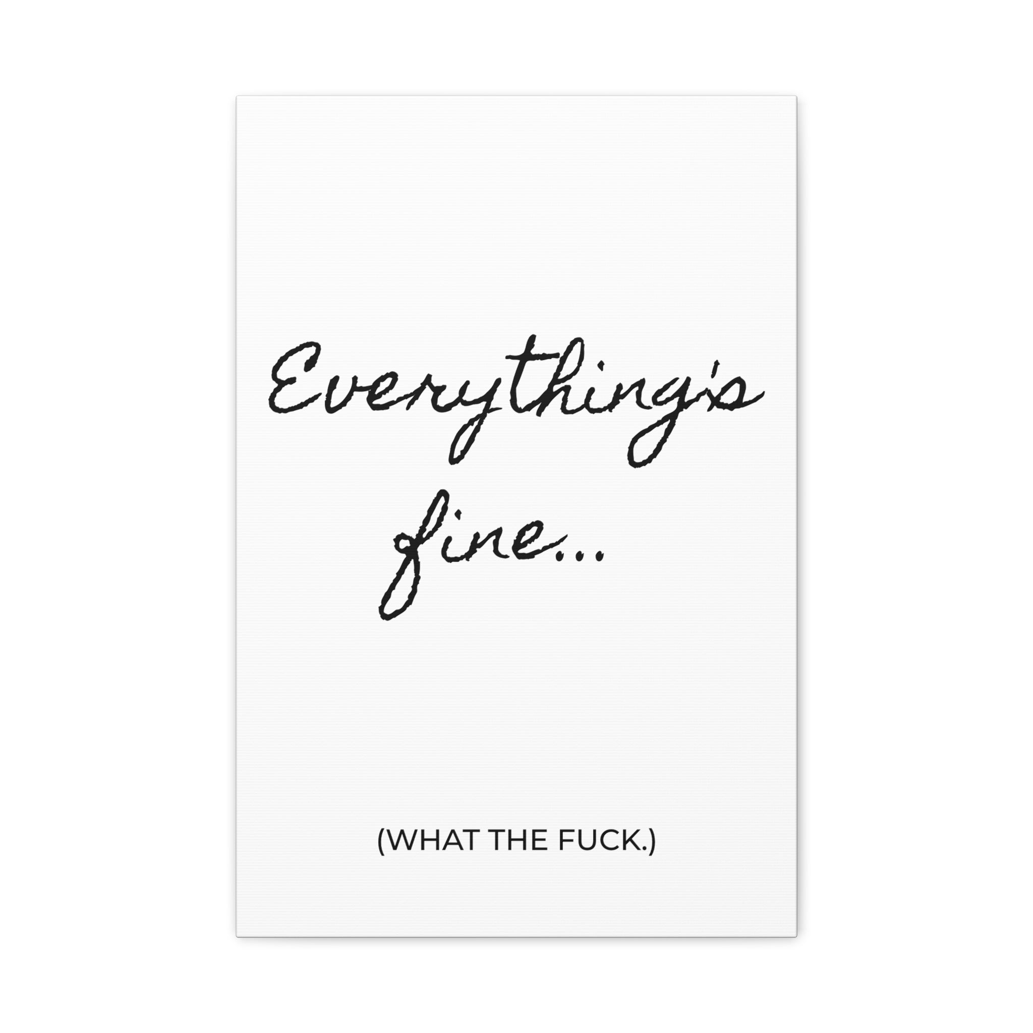 Matte Canvas, Stretched, 1.25"