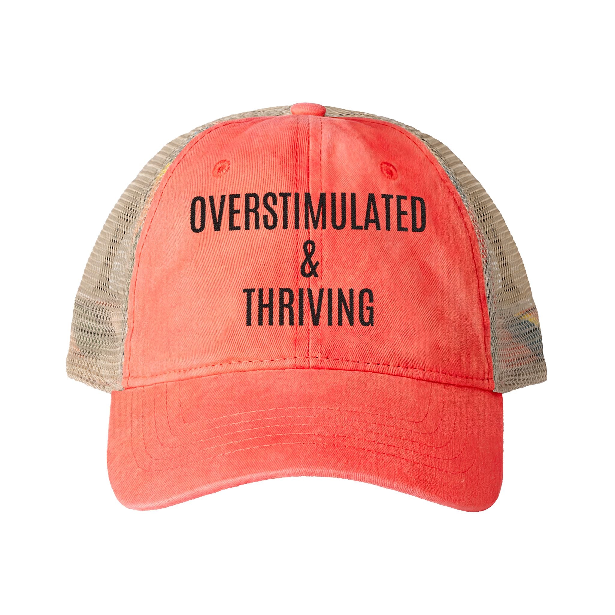 Women's Washed Mesh-Back Cap