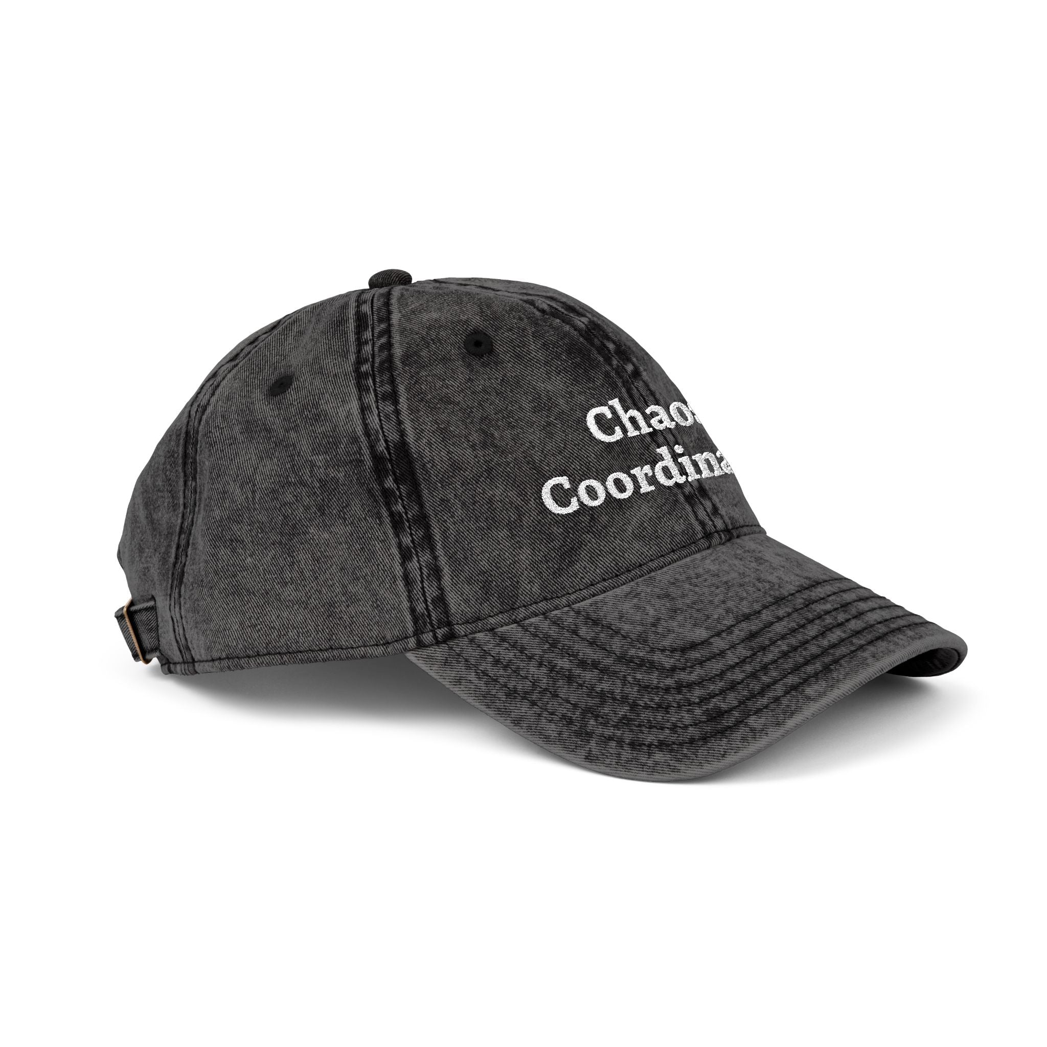 Chaos Coordinator Vintage Embroidered Cap