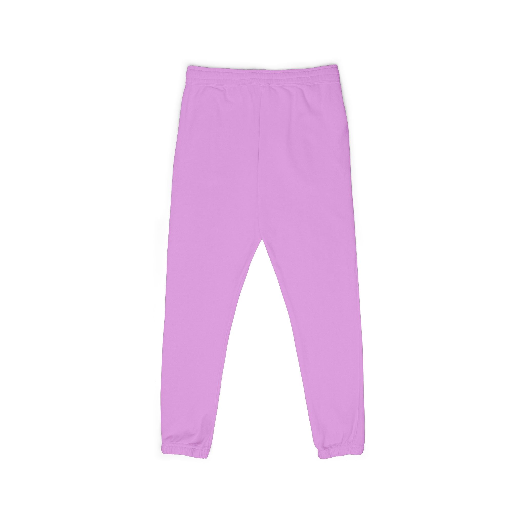 Emberstone Vertical Script Joggers — Garment-Dyed Fleece Sweatpants