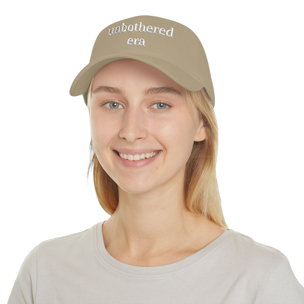 Unbothered Era Embroidered Baseball Cap