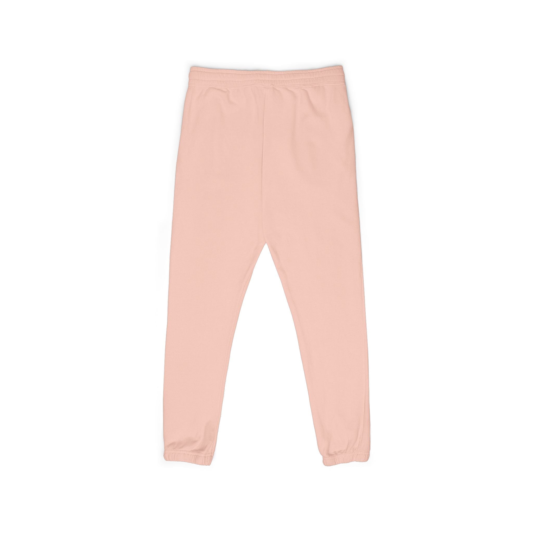 Emberstone Vertical Script Joggers — Garment-Dyed Fleece Sweatpants