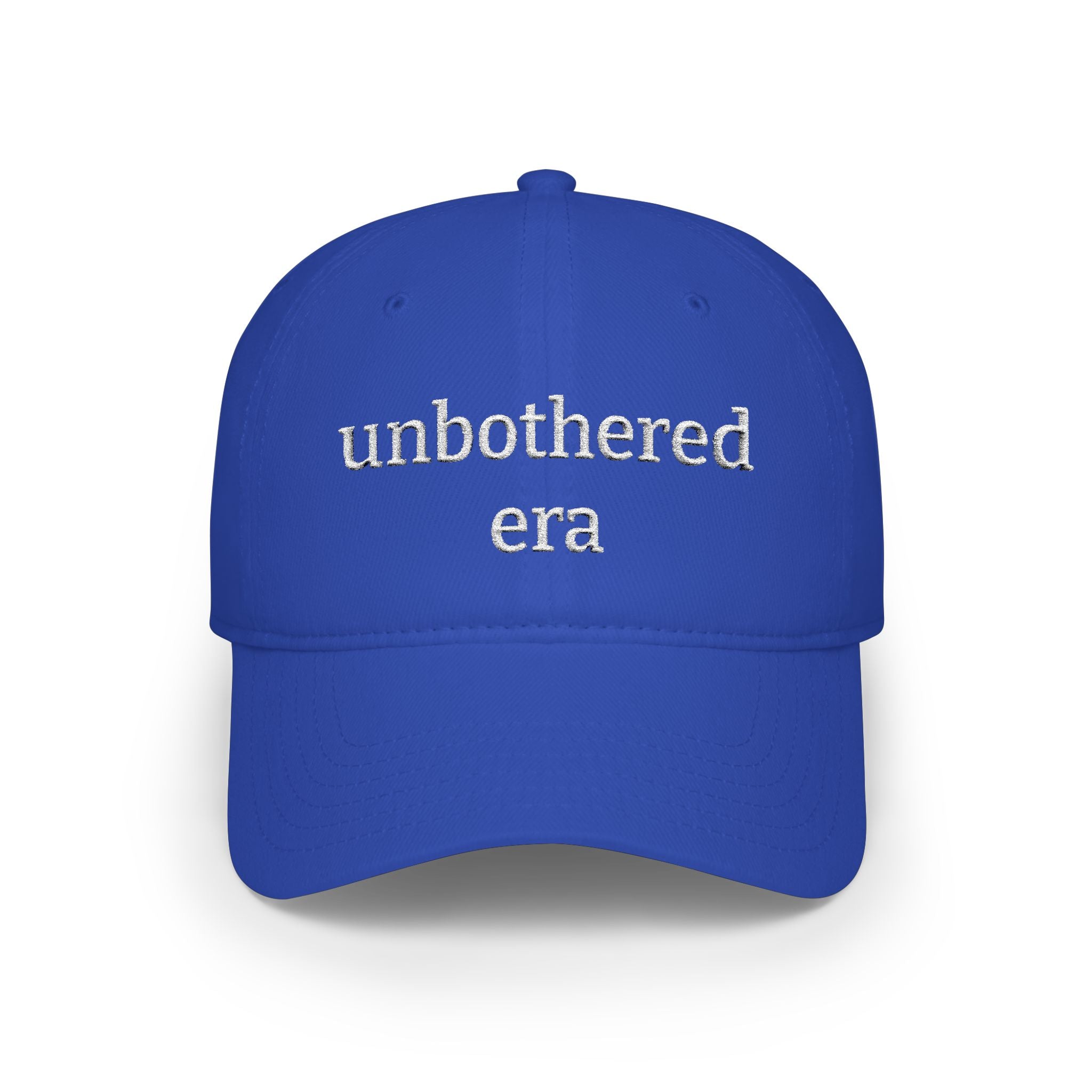 Unbothered Era Embroidered Baseball Cap