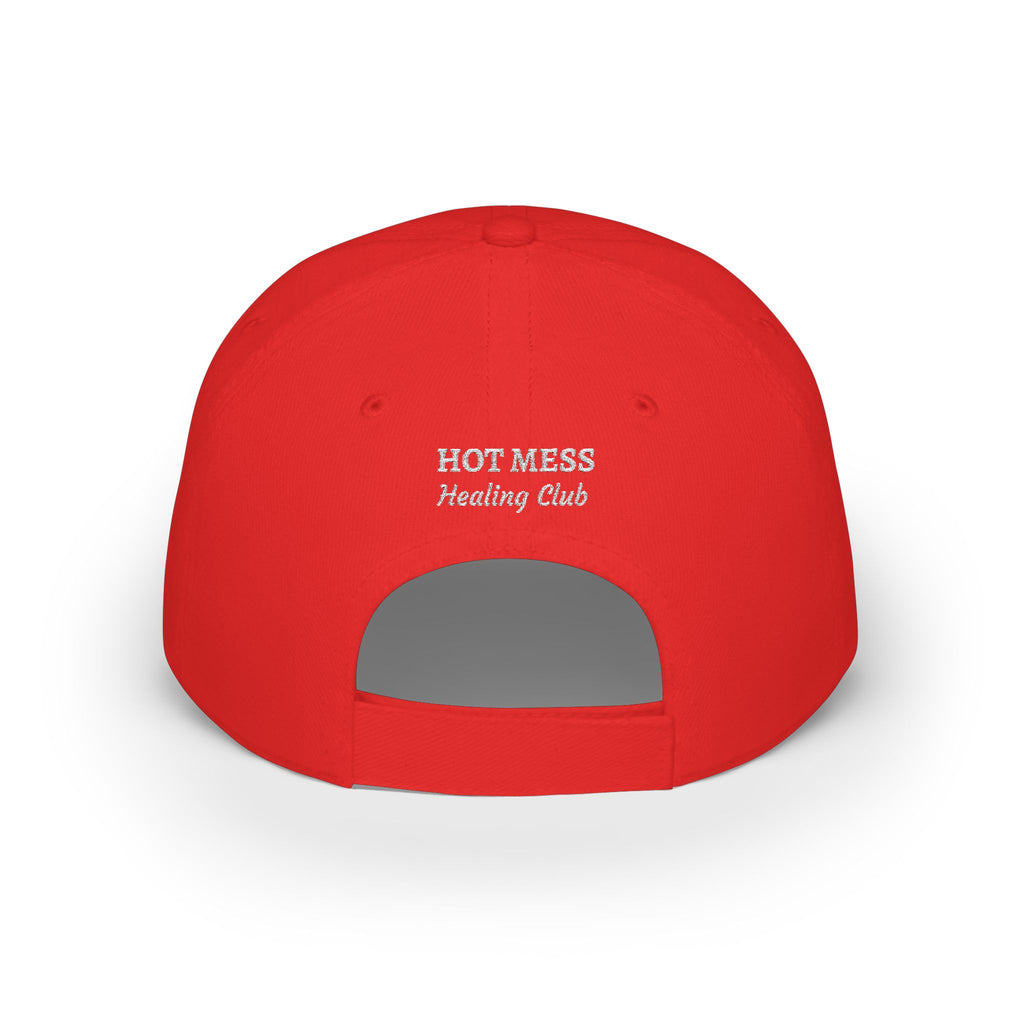 Practicing My Throat Punch Baseball Cap — Funny Low Profile Hat