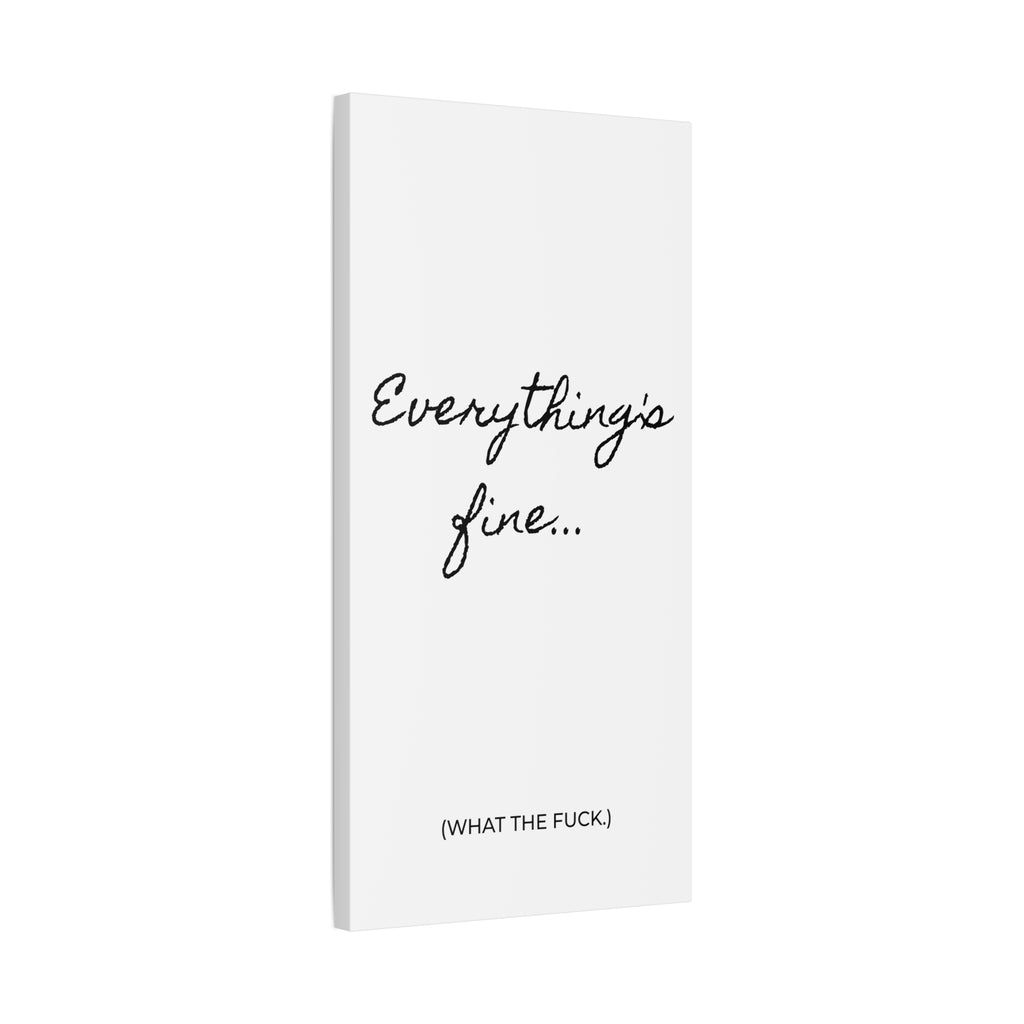 Matte Canvas, Stretched, 1.25"