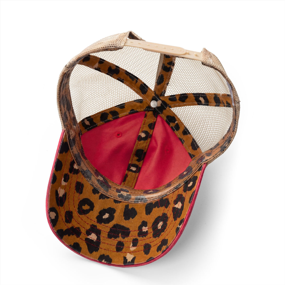 "TIRED & FERAL" Women's Washed Mesh-Back Cap