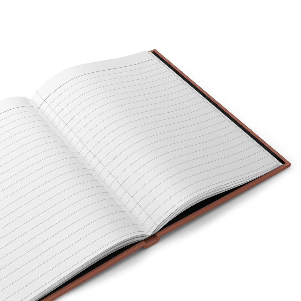 Healing in Real Time Hardcover Journal — 'Hot Mess Healing Club' Self-Care Notebook