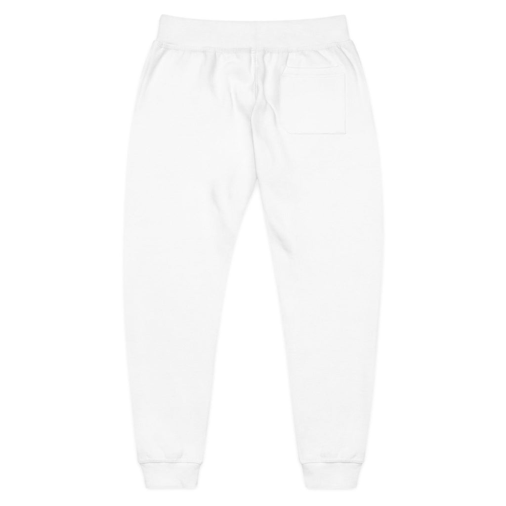 Embroidered Cozy Sweatpants – Minimal Logo Floral Circle Accent