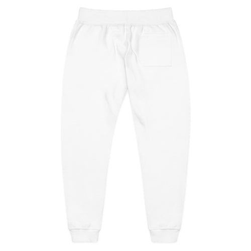 Embroidered Cozy Sweatpants – Minimal Logo Floral Circle Accent