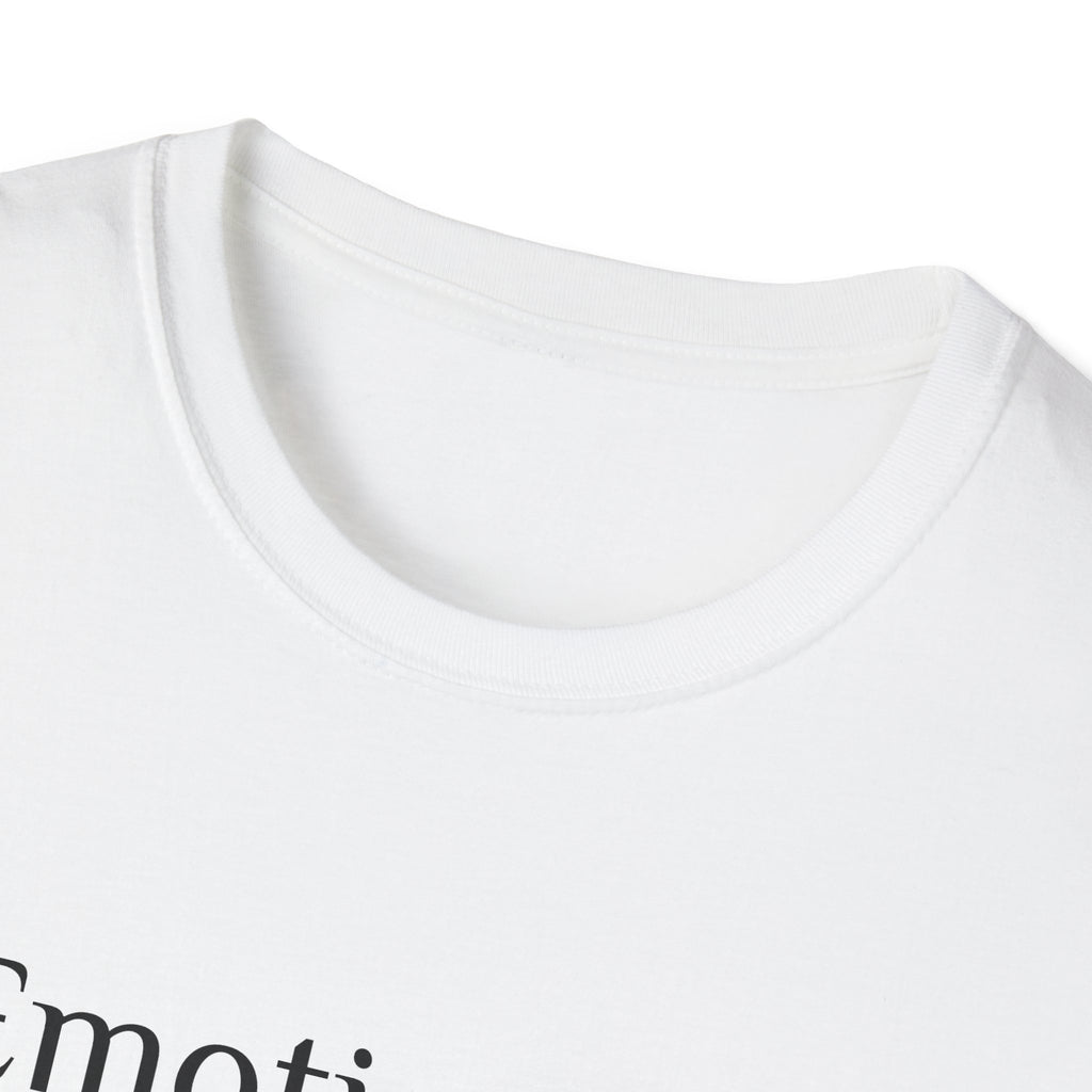 Emotionally Unavailable to Bullshit T-Shirt — Funny Sarcastic Graphic Tee
