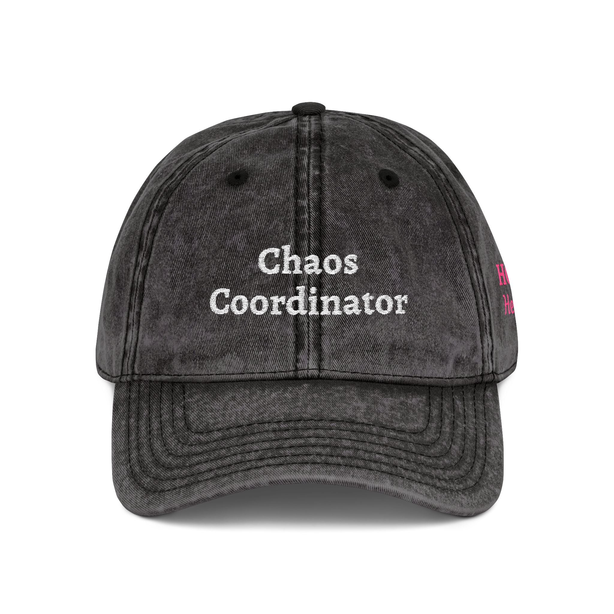 Chaos Coordinator Vintage Embroidered Cap