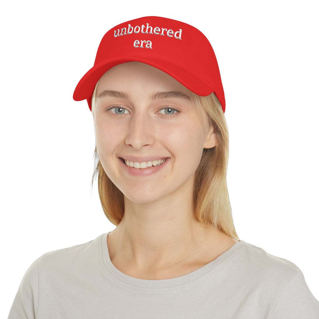 Unbothered Era Embroidered Baseball Cap
