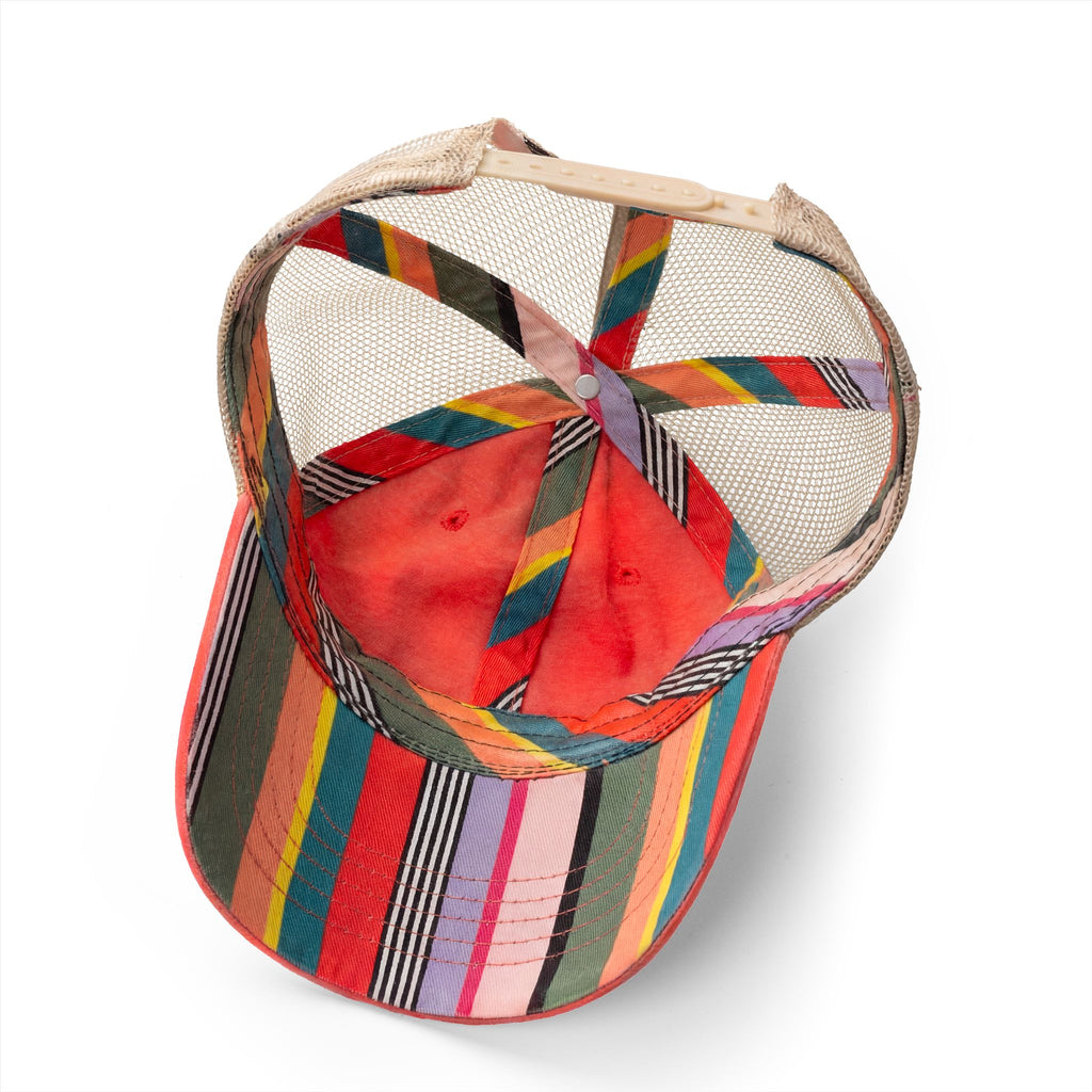 "TIRED & FERAL" Women's Washed Mesh-Back Cap