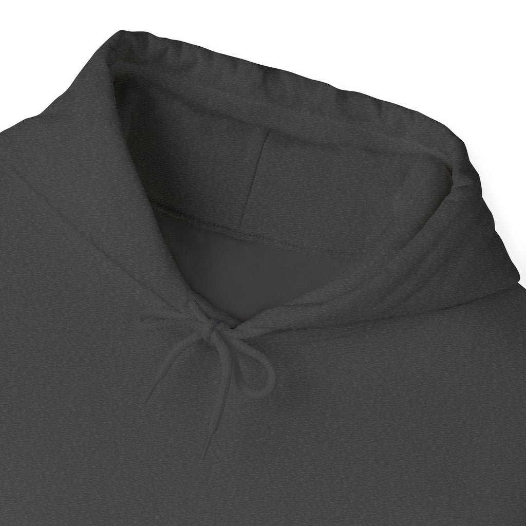 Hoodie — Small Chest Script Graphic "inhale. exhale. keep going." | Minimal Streetwear