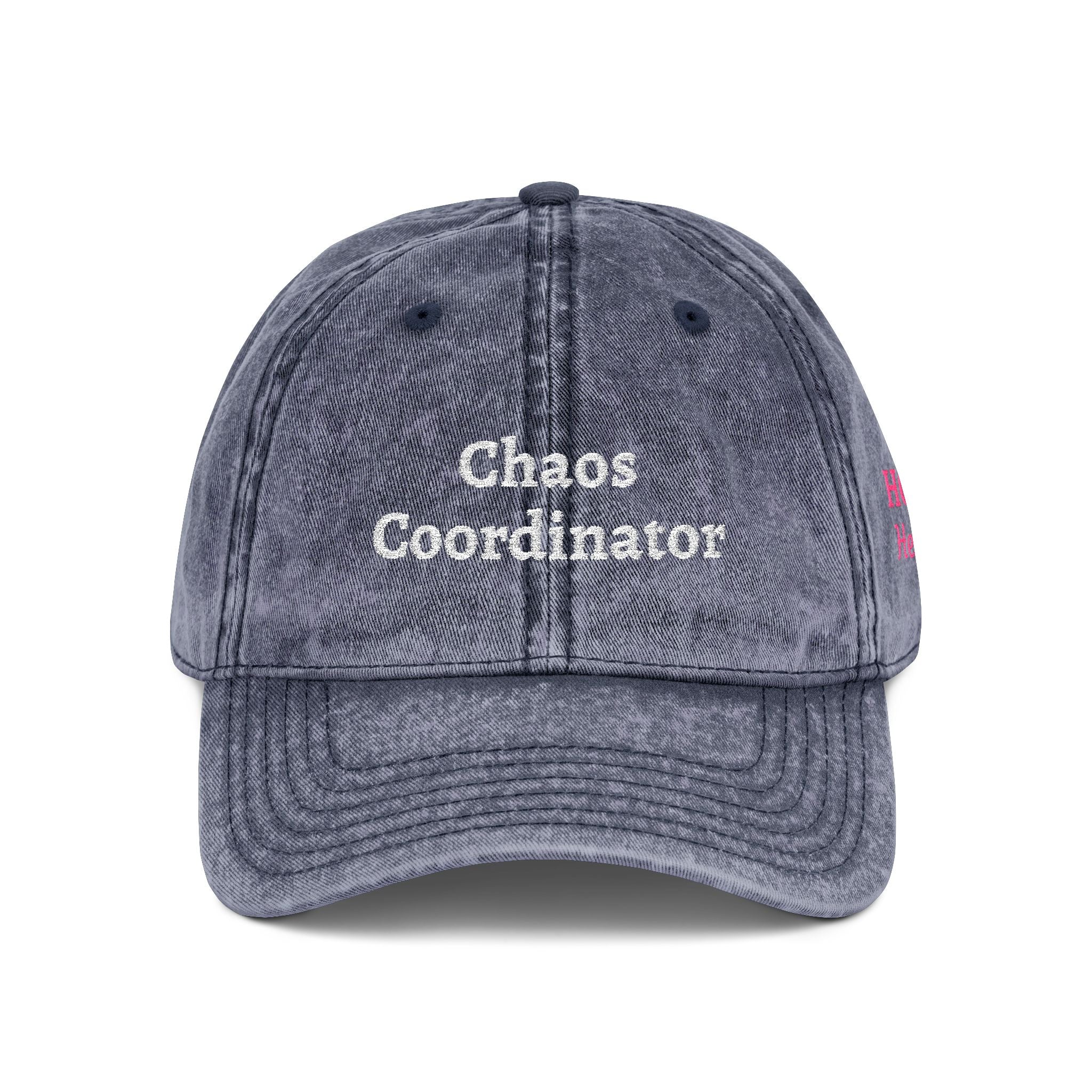 Chaos Coordinator Vintage Embroidered Cap