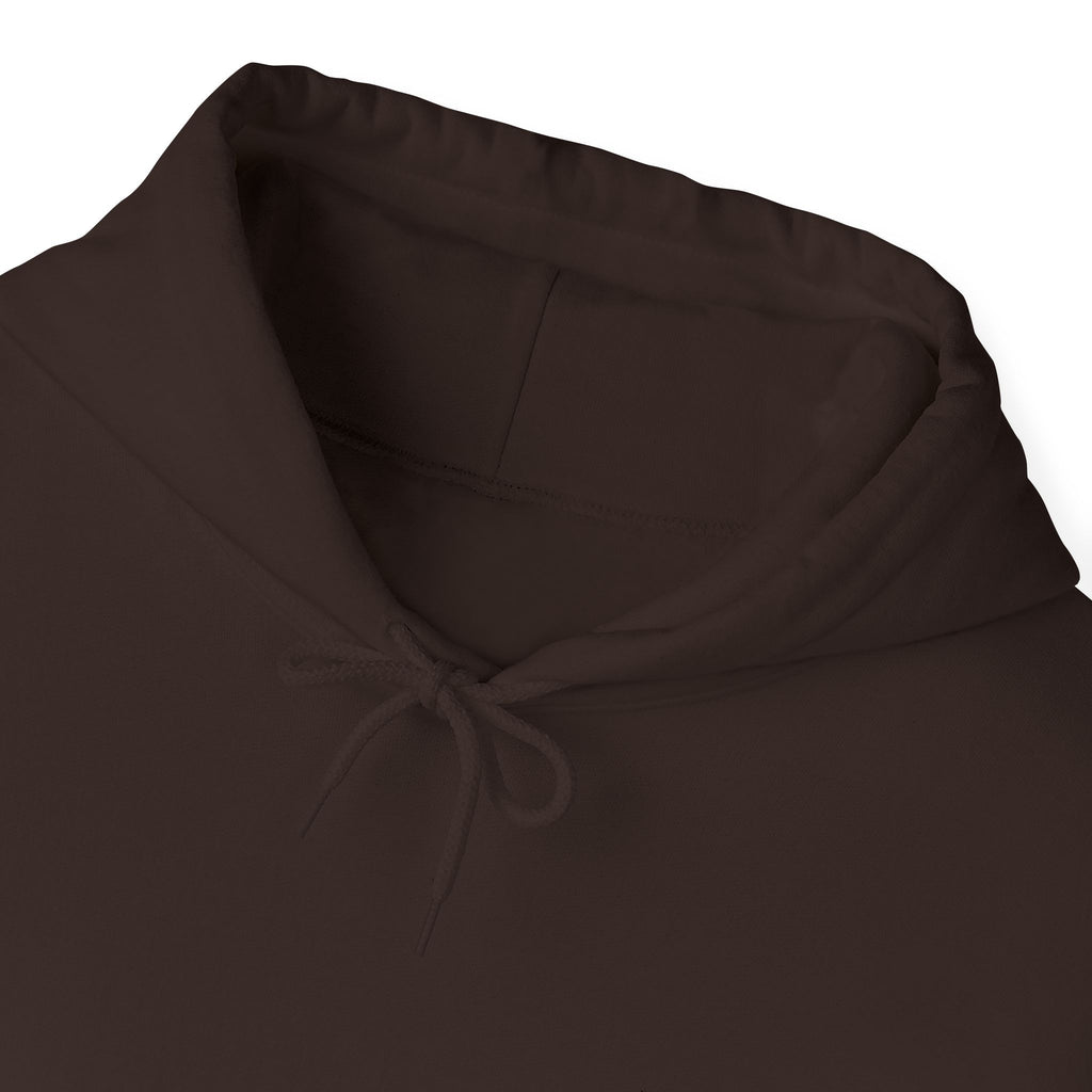 Hoodie — Small Chest Script Graphic "inhale. exhale. keep going." | Minimal Streetwear