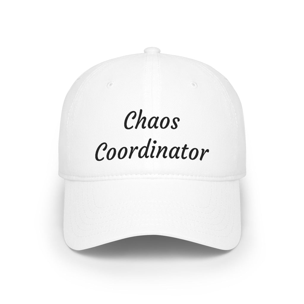 Chaos Coordinator Baseball Cap — Embroidered Fun Mom Hat