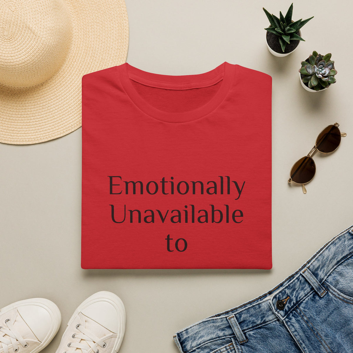 Emotionally Unavailable to Bullshit T-Shirt — Funny Sarcastic Graphic Tee