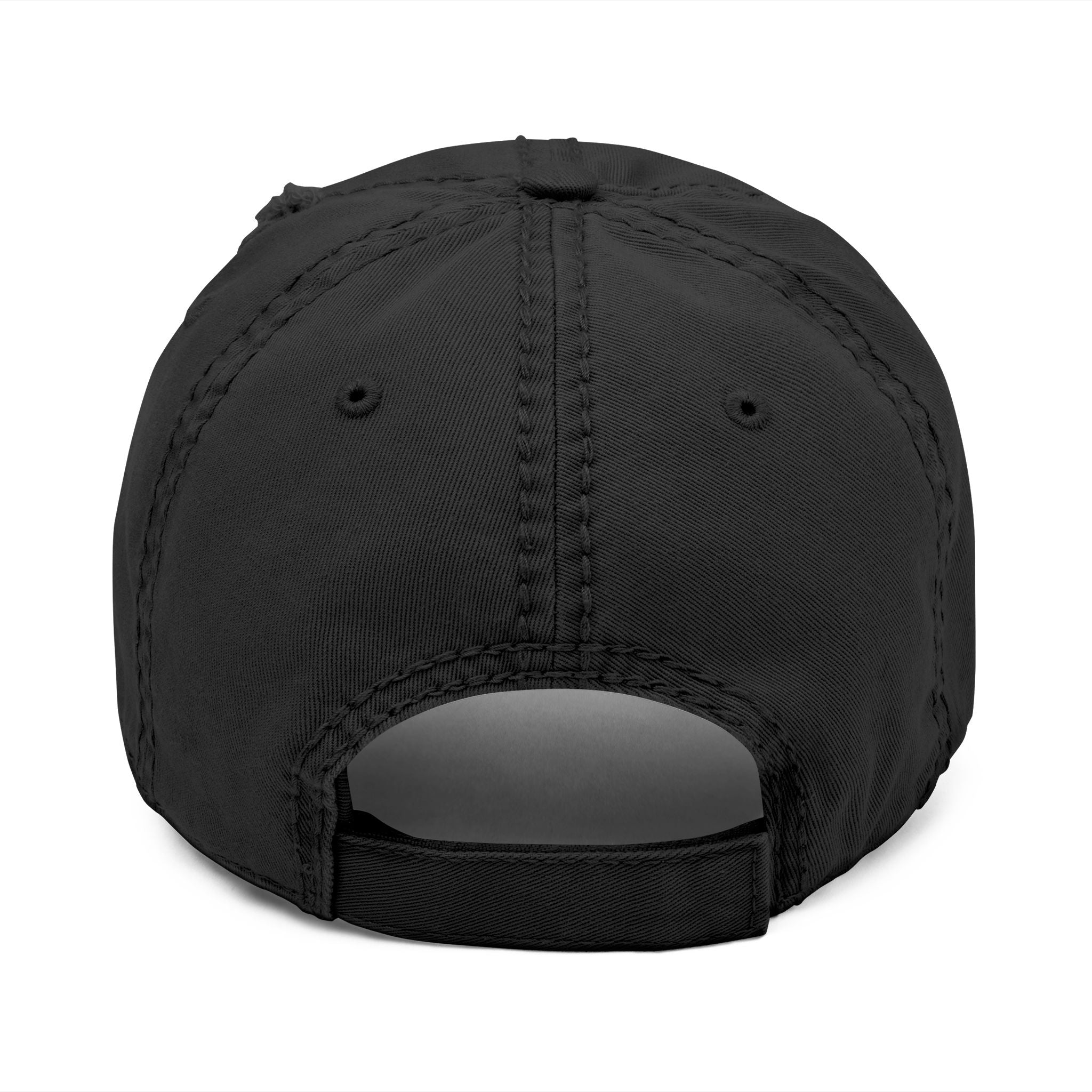 Survived Another Group Text Embroidered Dad Hat – Distressed Casual Cap
