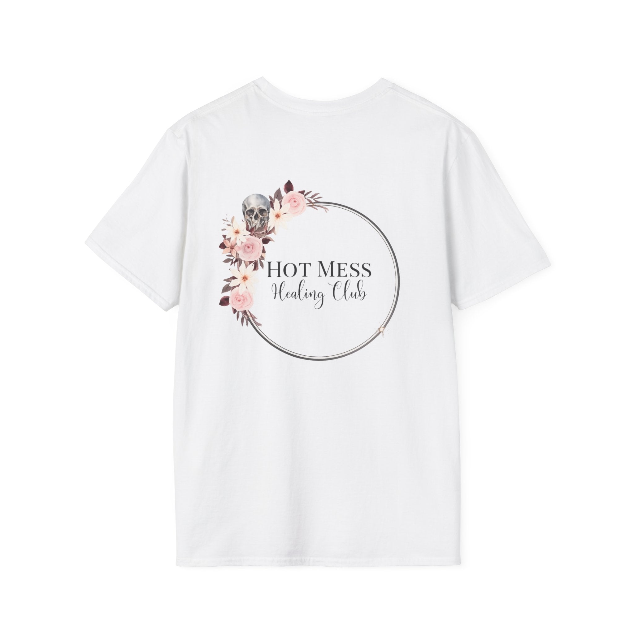 Hot Mess Est. 2026 Tee — Minimal Chest Logo Casual T‑Shirt