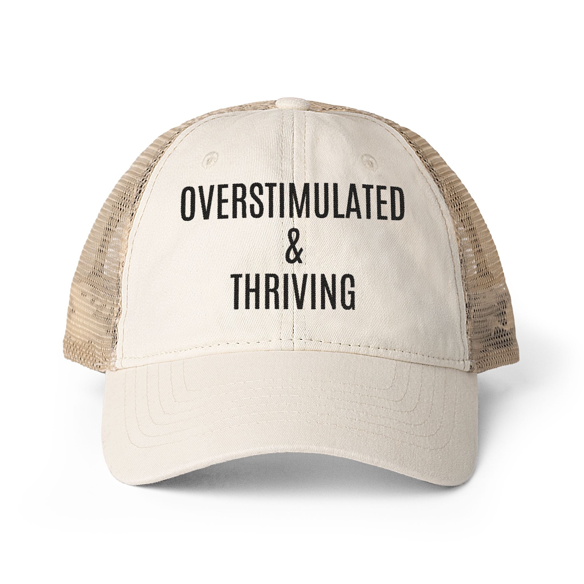 Women's Washed Mesh-Back Cap