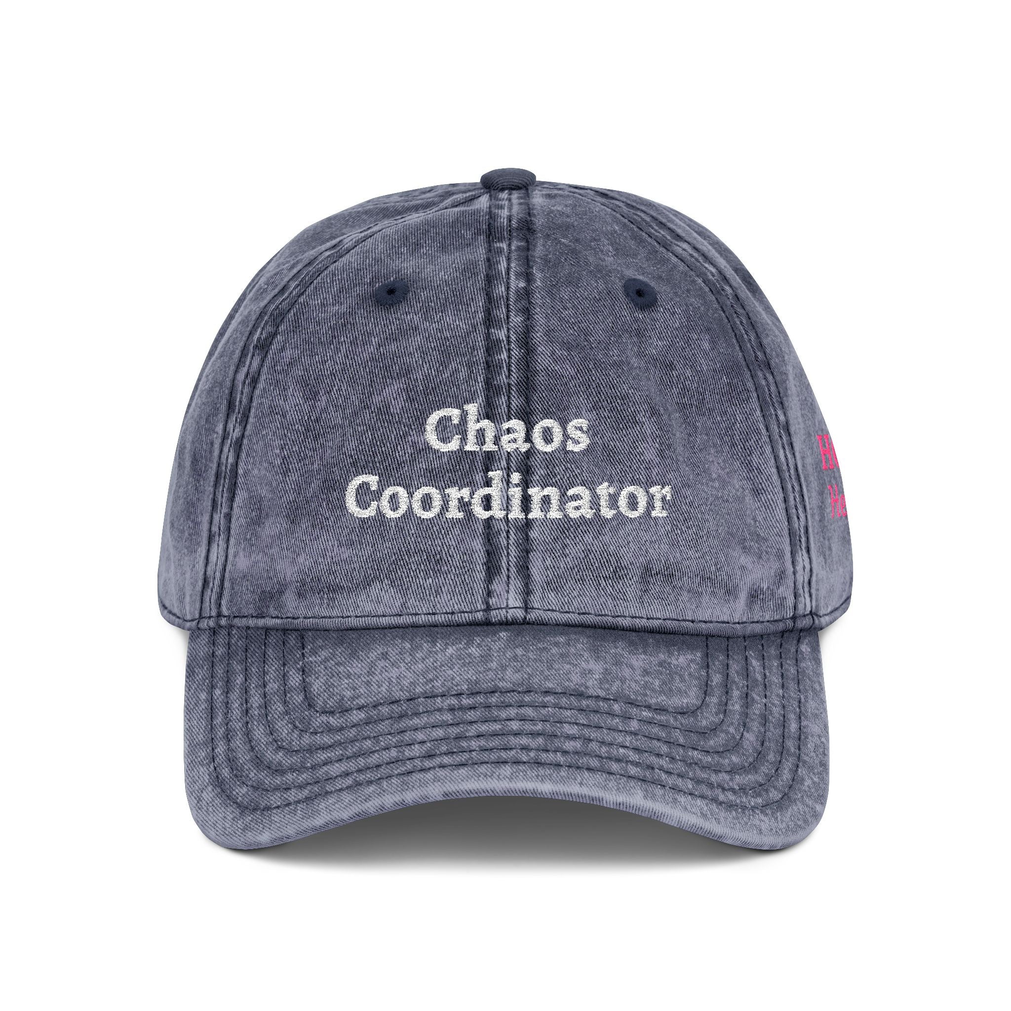 Chaos Coordinator Vintage Embroidered Cap