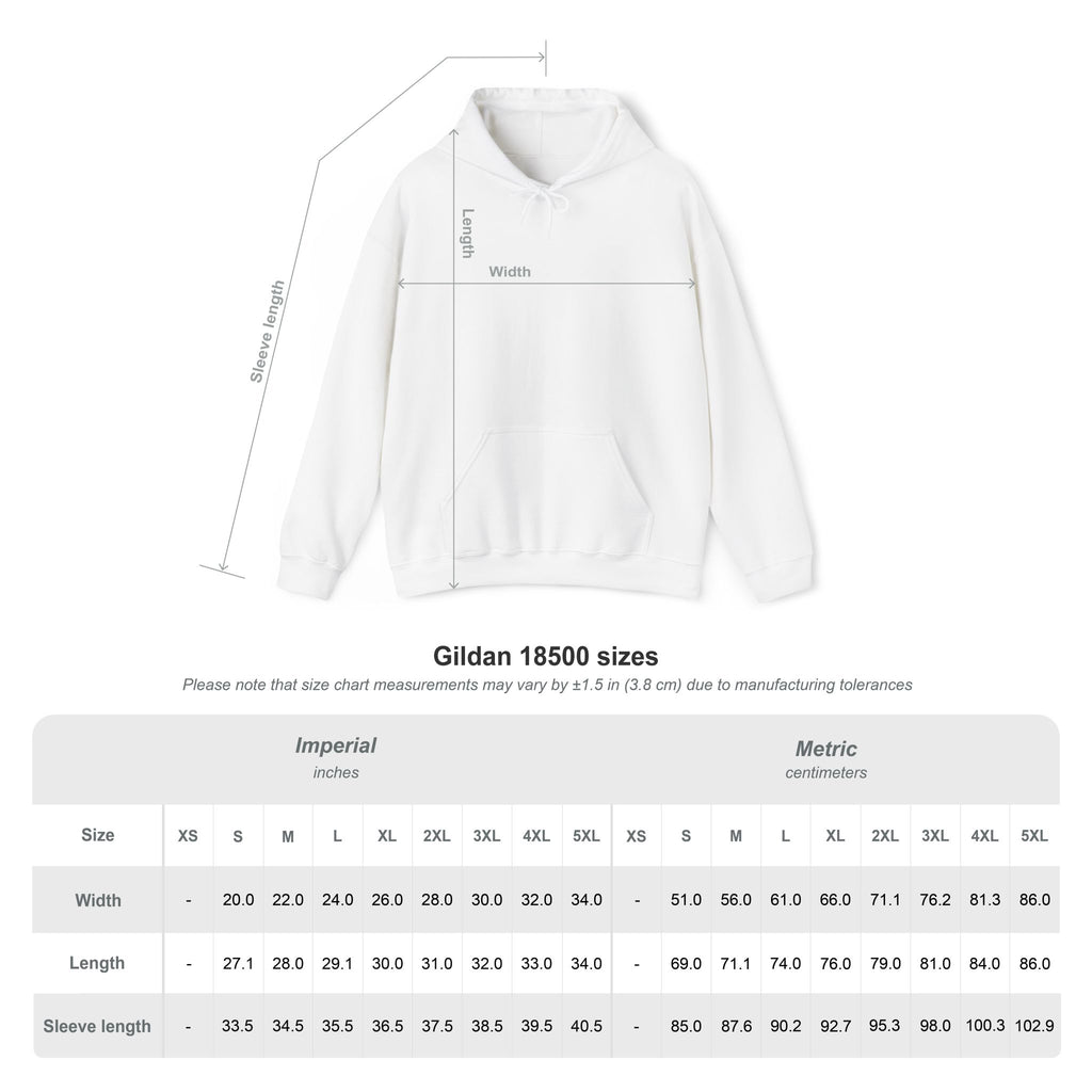 Hoodie — Small Chest Script Graphic "inhale. exhale. keep going." | Minimal Streetwear