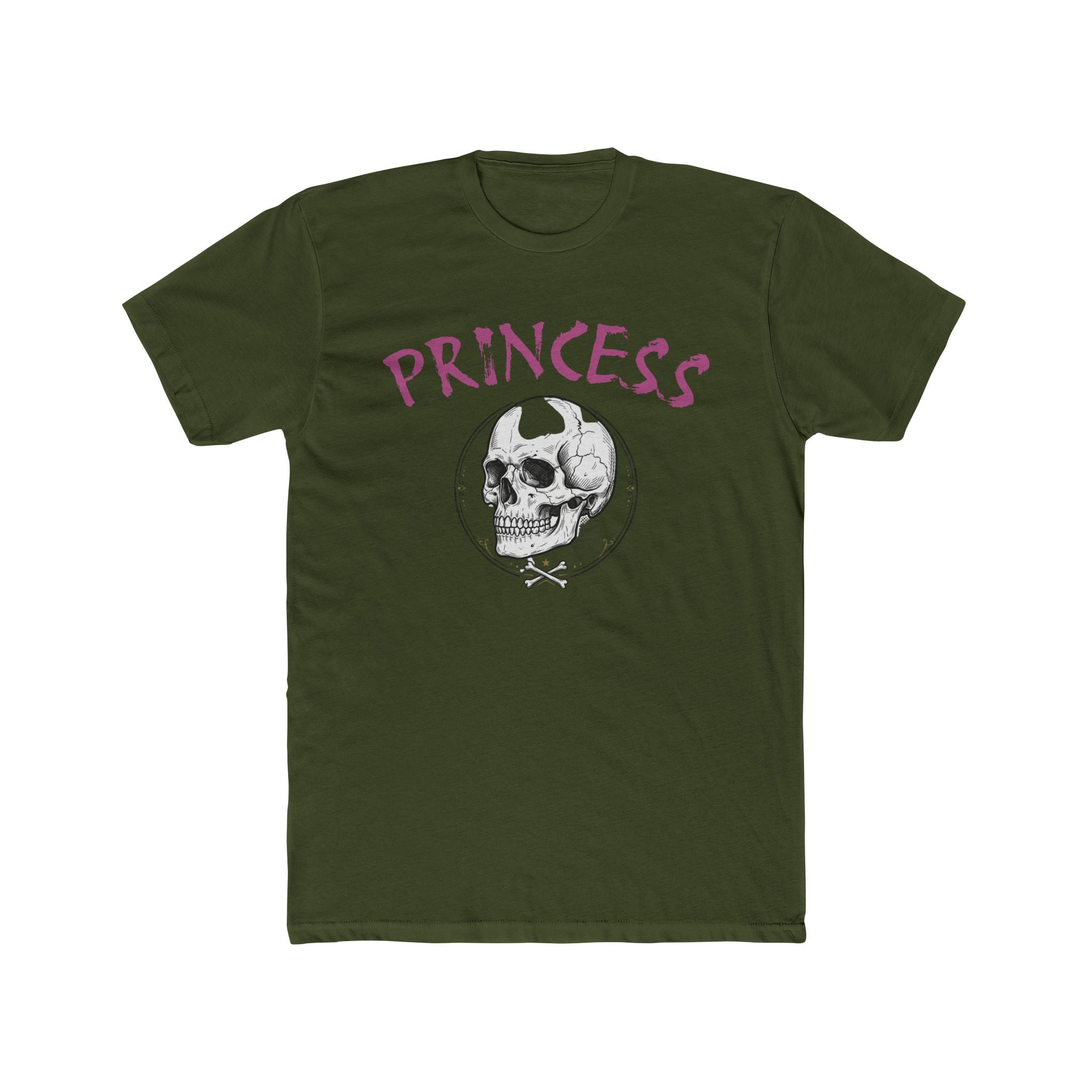 Princess Skull Tee — Gothic Skull "Princess" Graphic T-Shirt