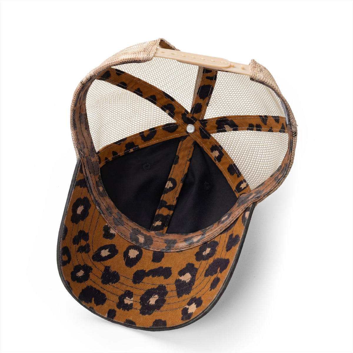 "TIRED & FERAL" Women's Washed Mesh-Back Cap