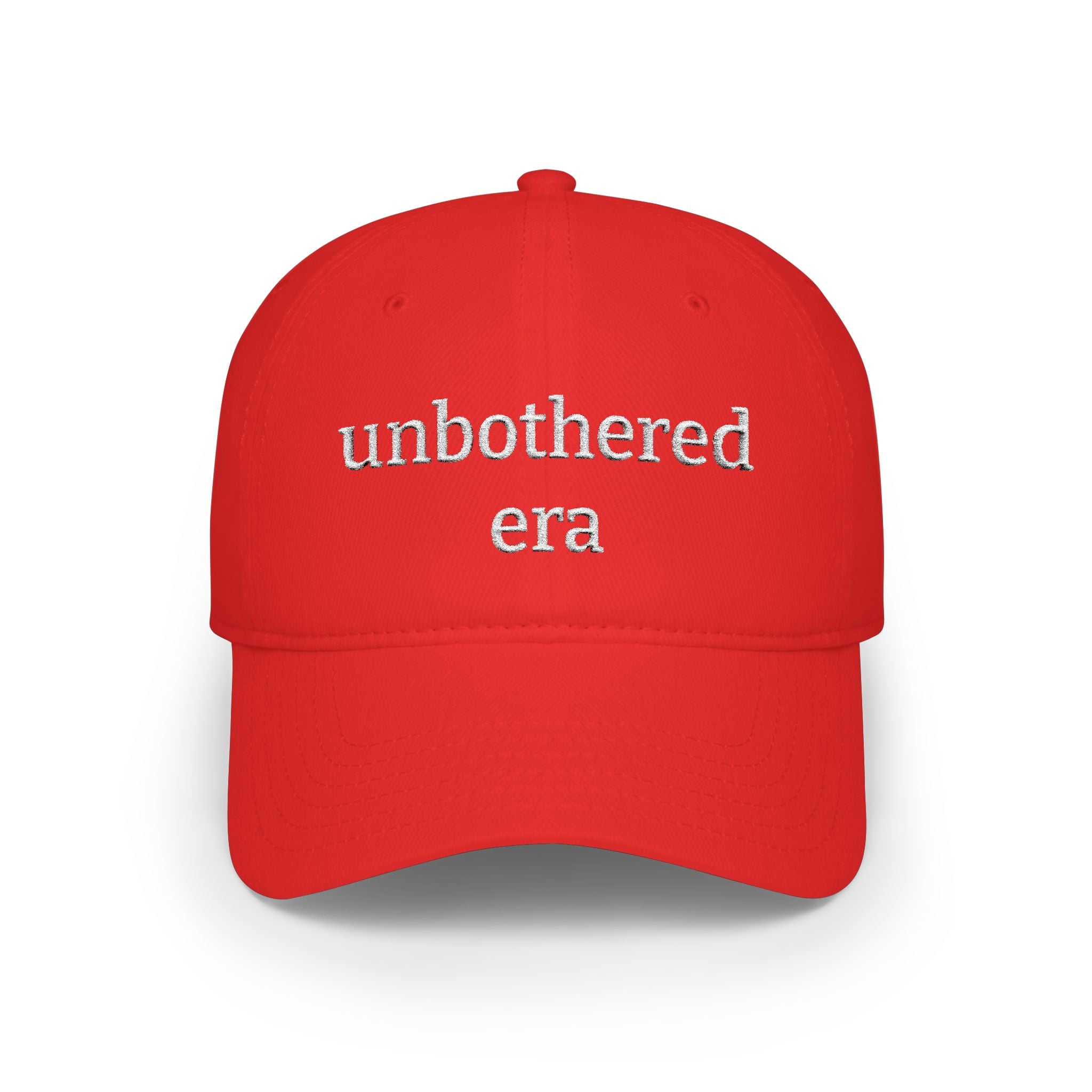 Unbothered Era Embroidered Baseball Cap