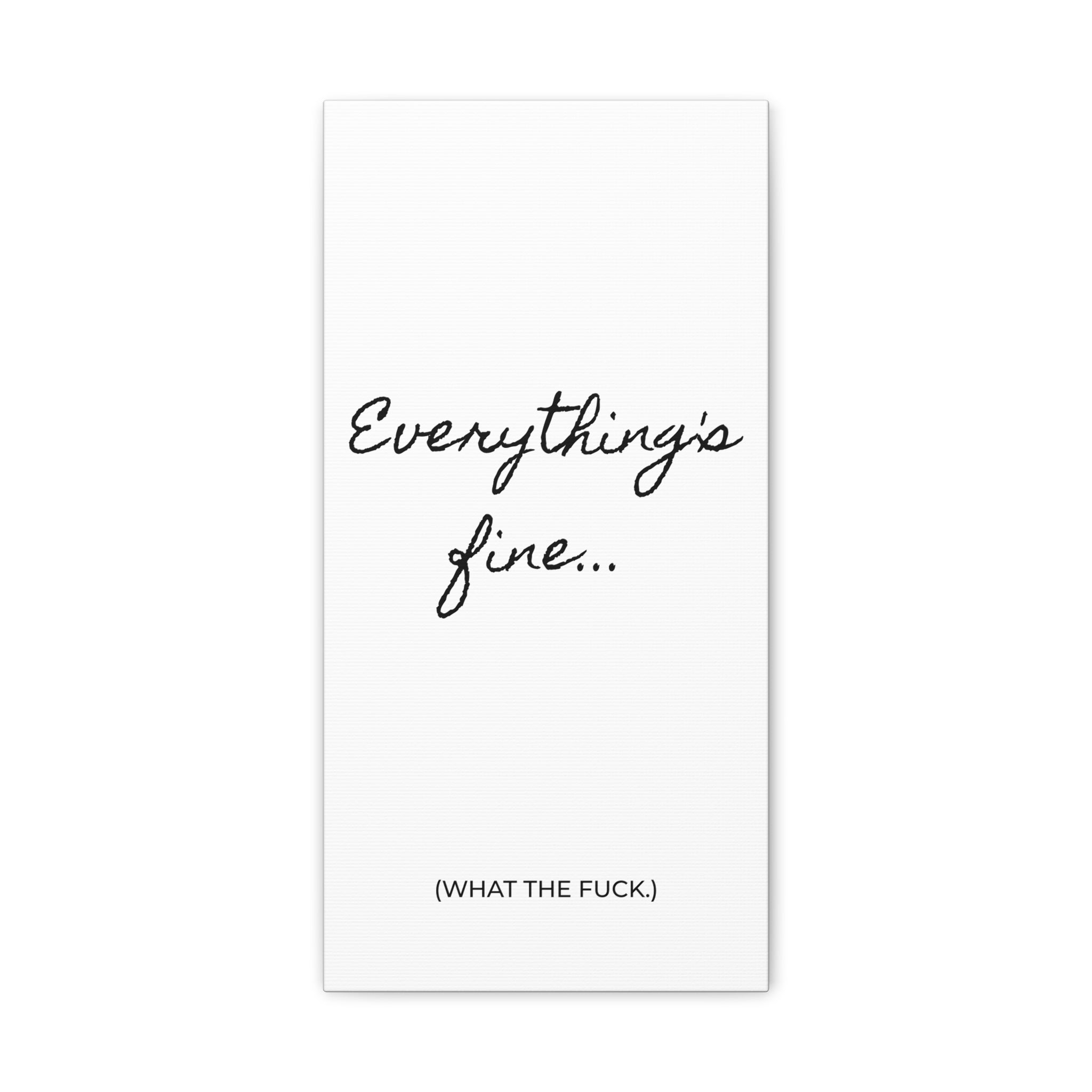 Matte Canvas, Stretched, 1.25"