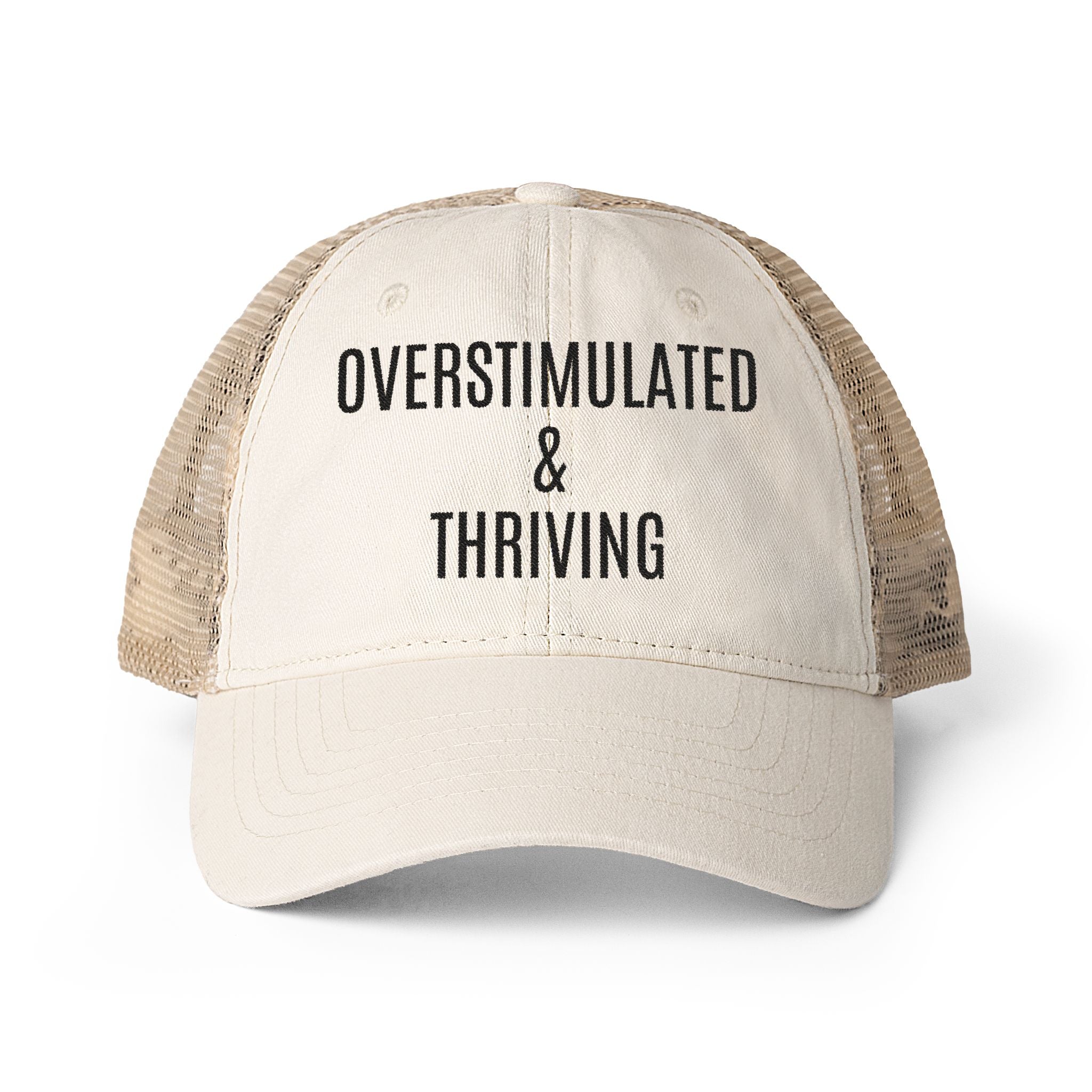 Women's Washed Mesh-Back Cap