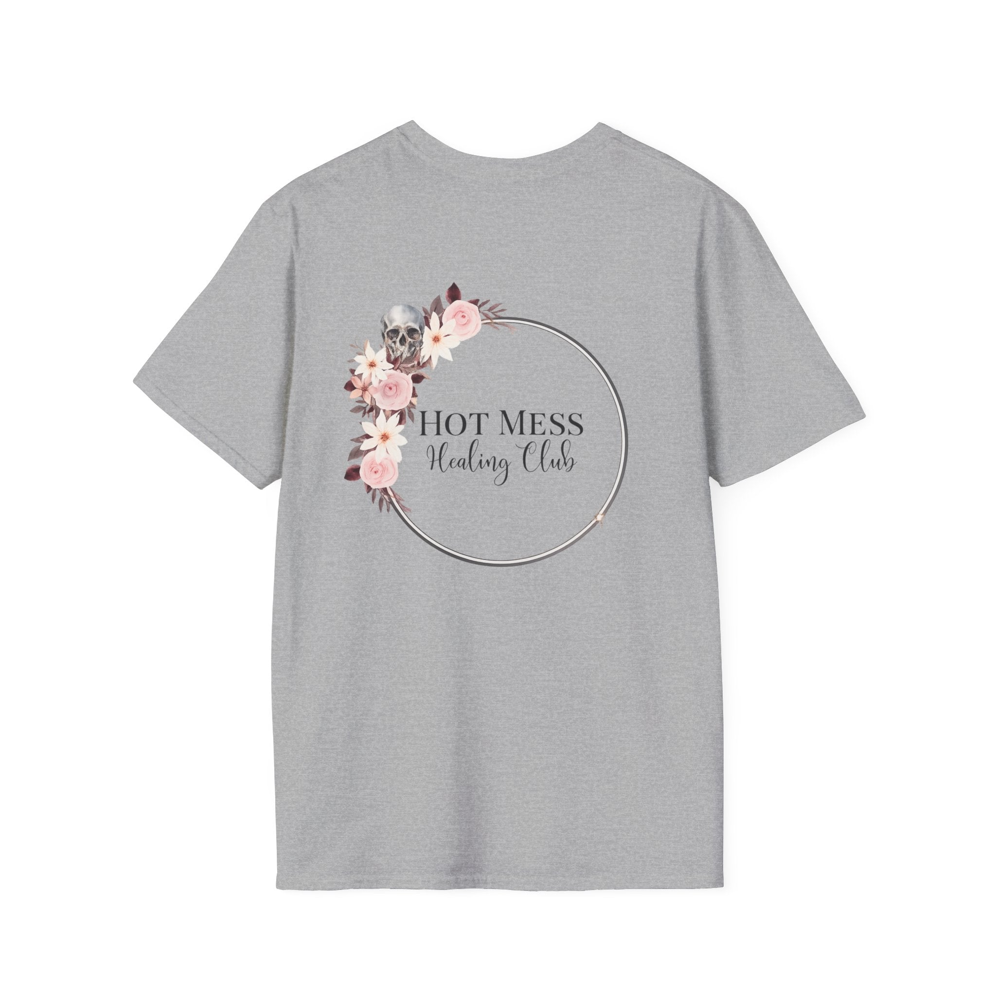 Hot Mess Est. 2026 Tee — Minimal Chest Logo Casual T‑Shirt