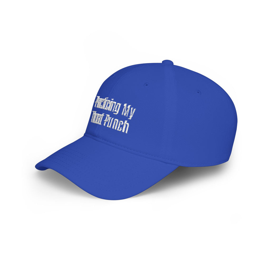 Practicing My Throat Punch Baseball Cap — Funny Low Profile Hat