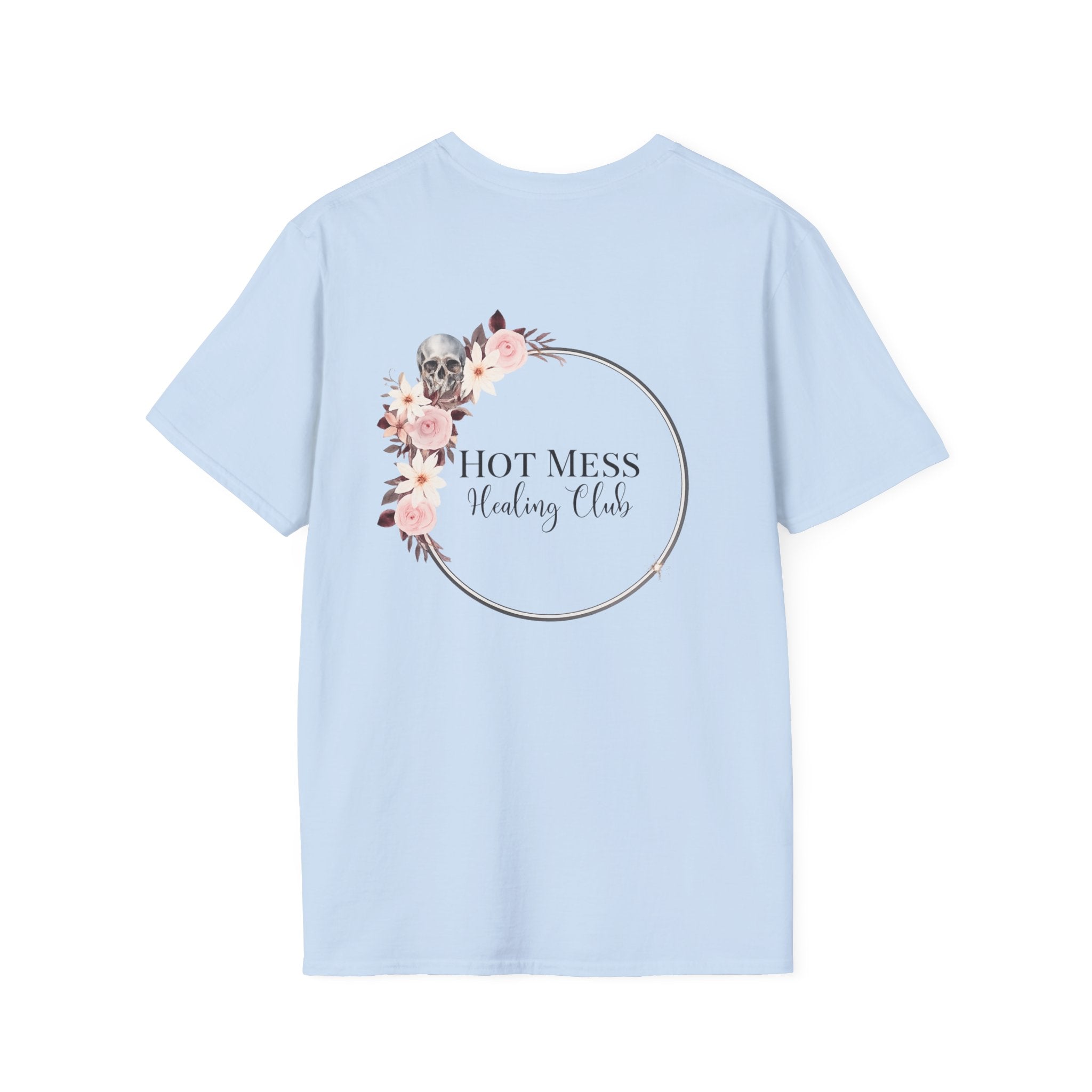 Hot Mess Est. 2026 Tee — Minimal Chest Logo Casual T‑Shirt