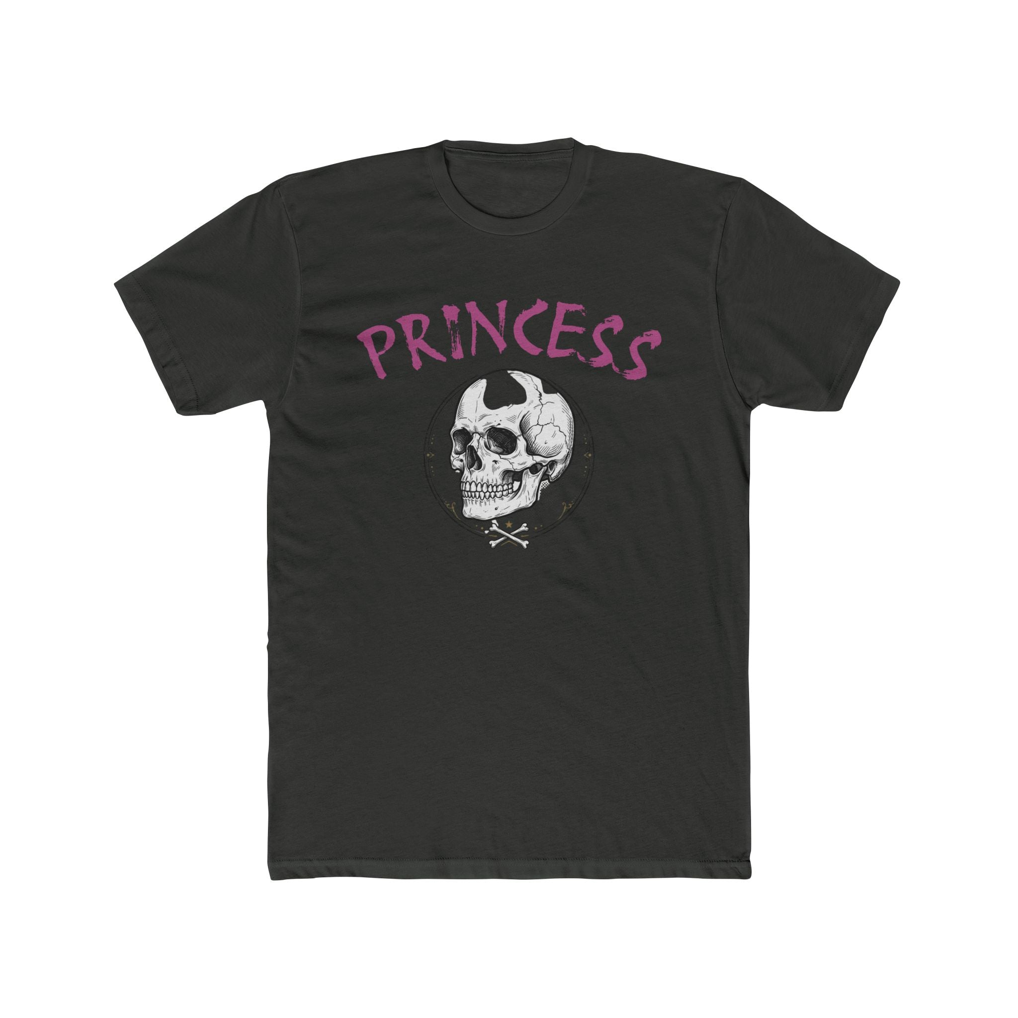 Princess Skull Tee — Gothic Skull "Princess" Graphic T-Shirt