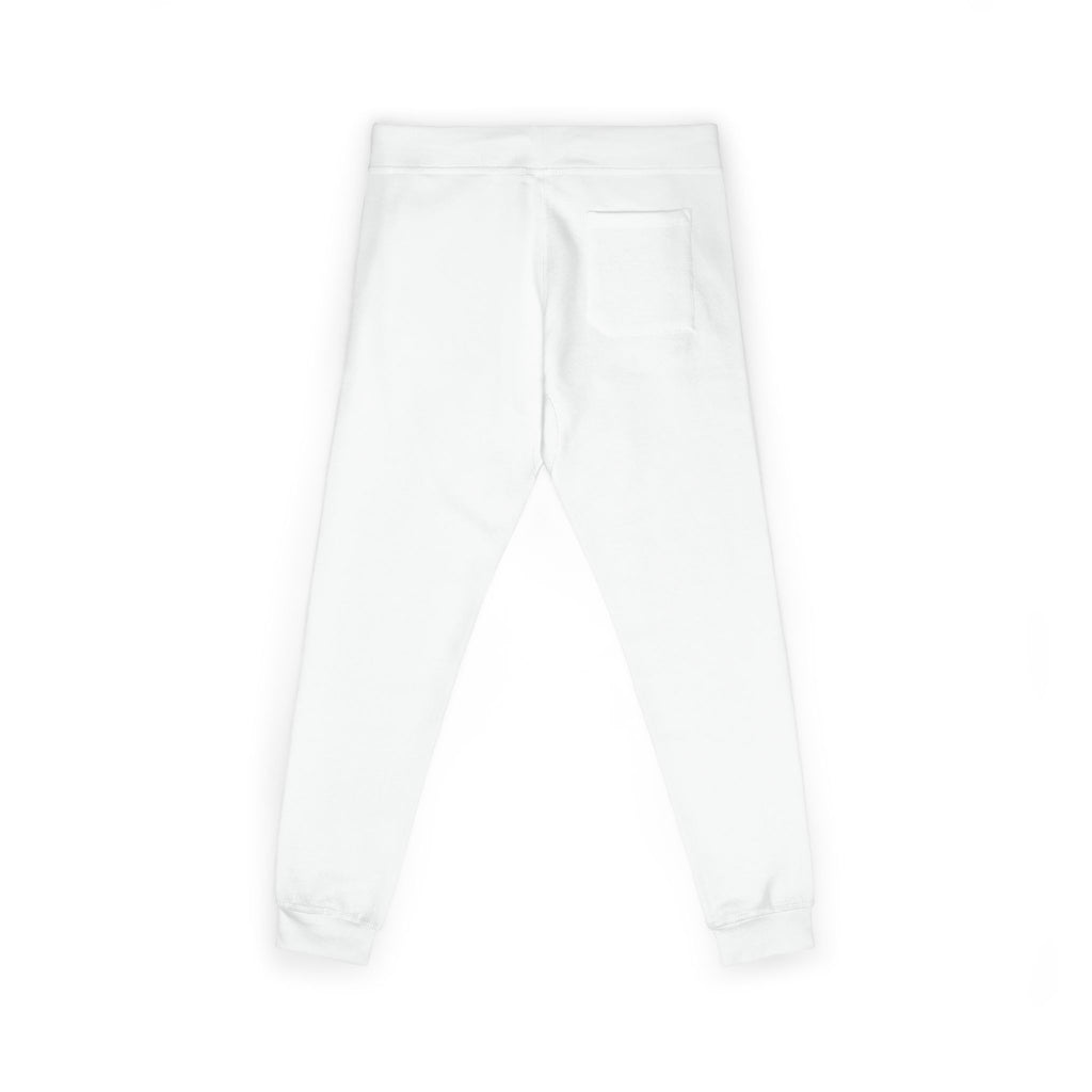 Embroidered Cozy Sweatpants – Minimal Logo Floral Circle Accent