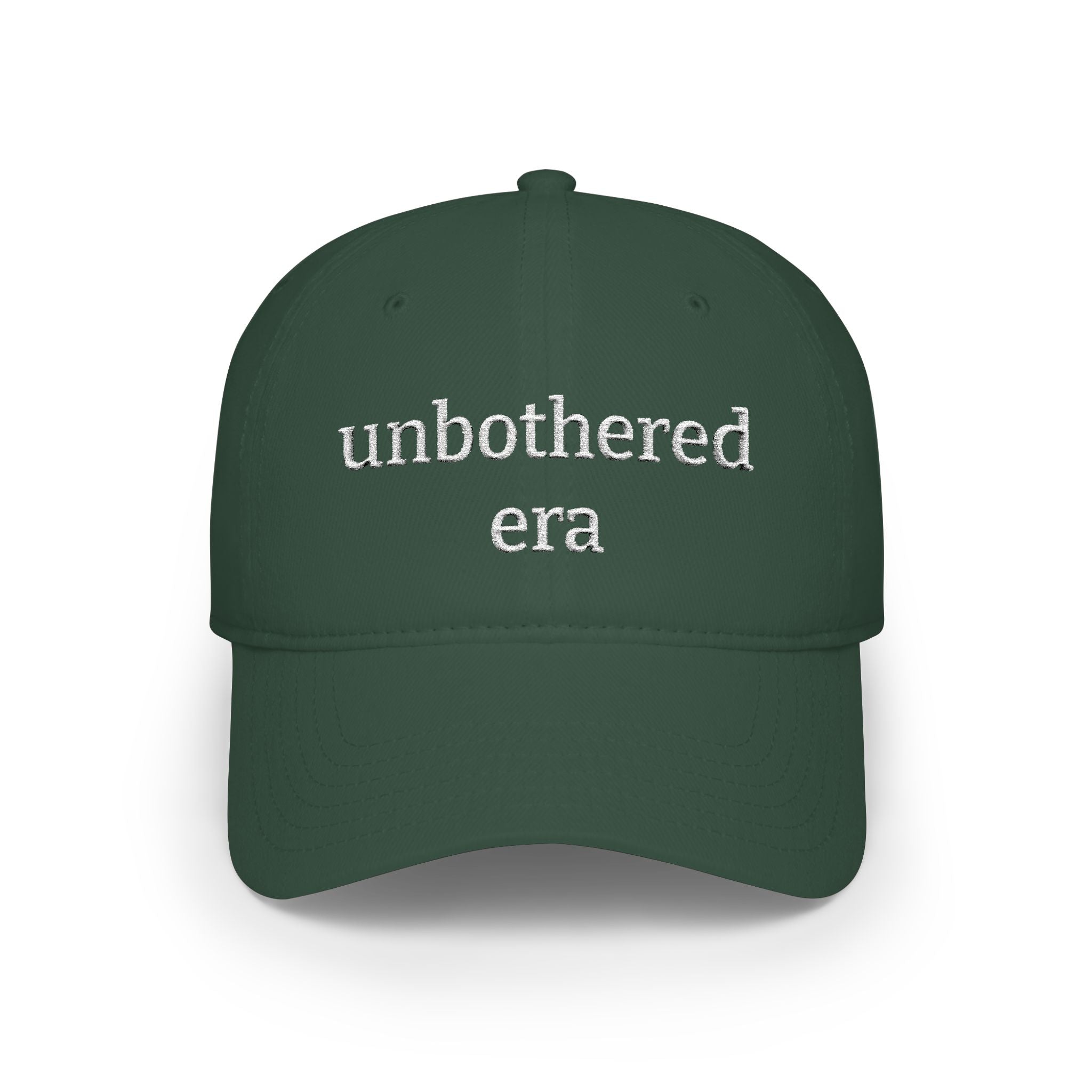 Unbothered Era Embroidered Baseball Cap