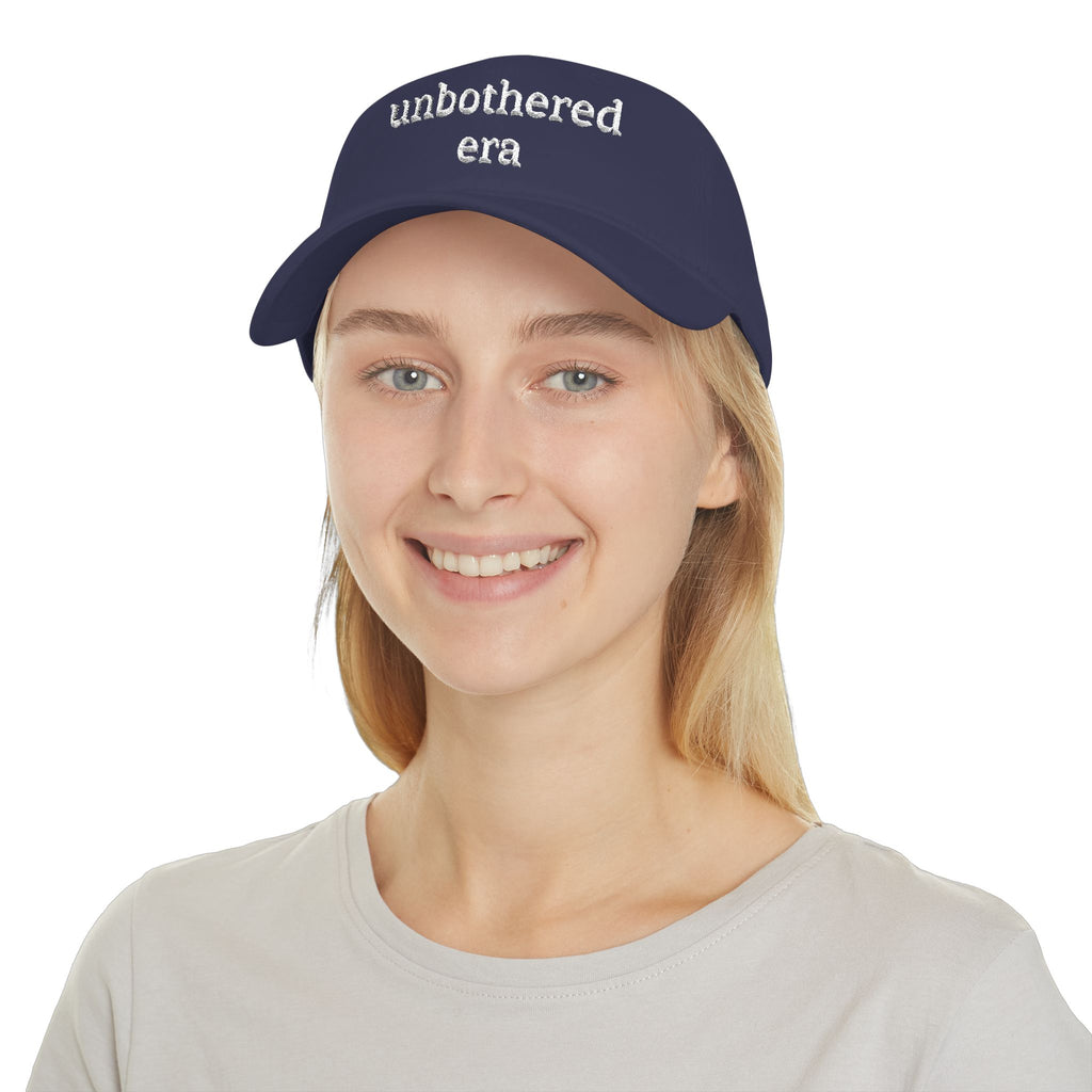 Unbothered Era Embroidered Baseball Cap