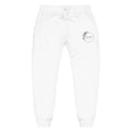 Embroidered Cozy Sweatpants – Minimal Logo Floral Circle Accent