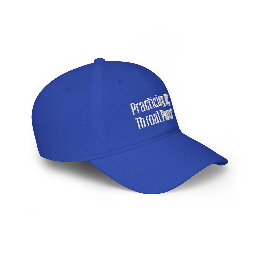 Practicing My Throat Punch Baseball Cap — Funny Low Profile Hat