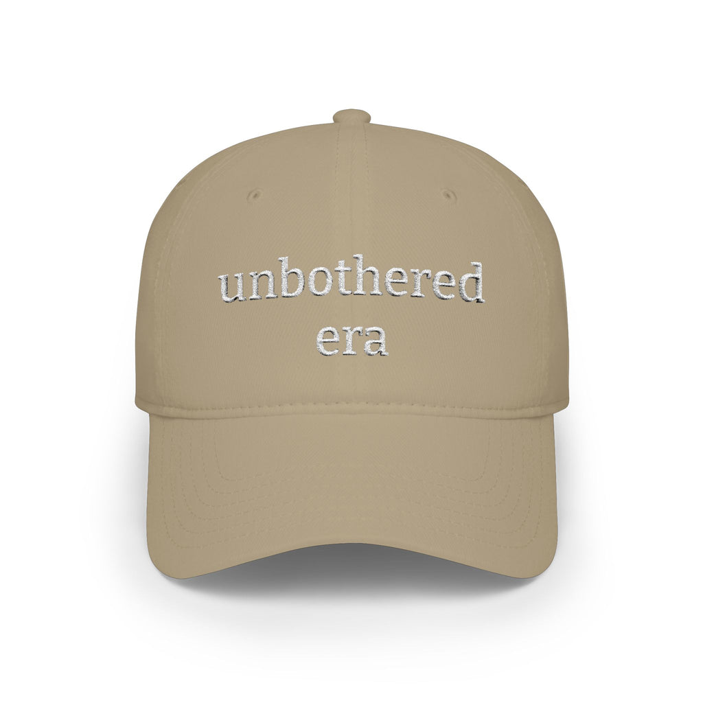 Unbothered Era Embroidered Baseball Cap