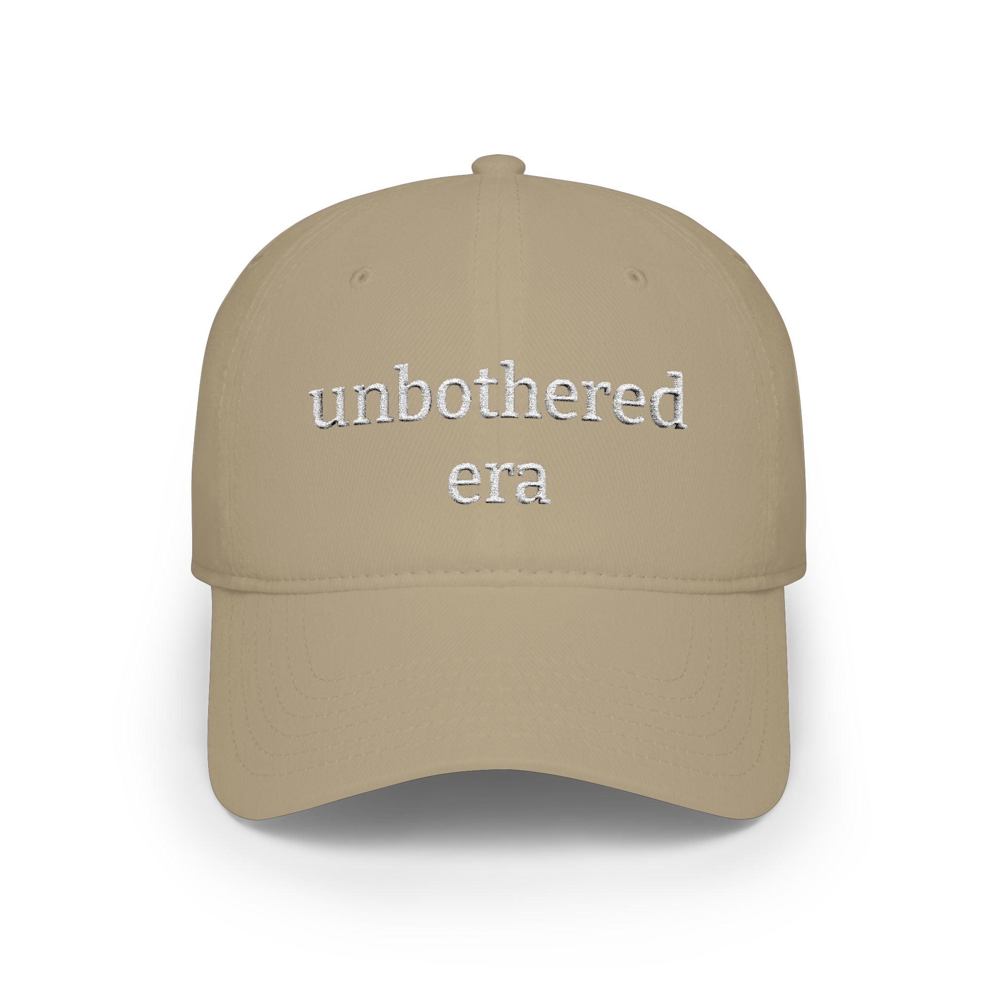Unbothered Era Embroidered Baseball Cap