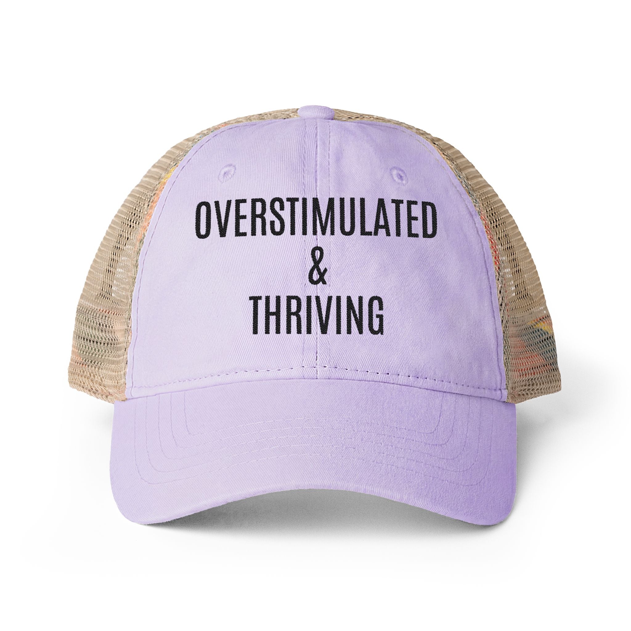 Women's Washed Mesh-Back Cap