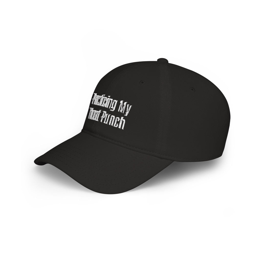 Practicing My Throat Punch Baseball Cap — Funny Low Profile Hat